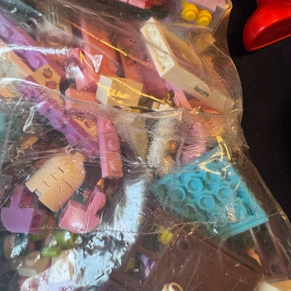 Hello Kitty Mixed Lot Of Legos 1.8 Pound